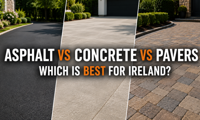 Asphalt vs Concrete vs Block Paving