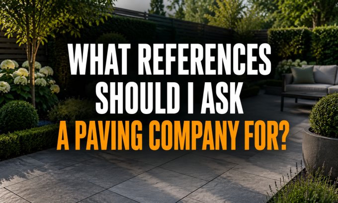 What References Should I Ask a Paving Company For