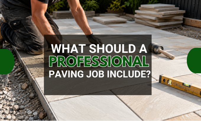 What Should a Professional Paving Job Include?