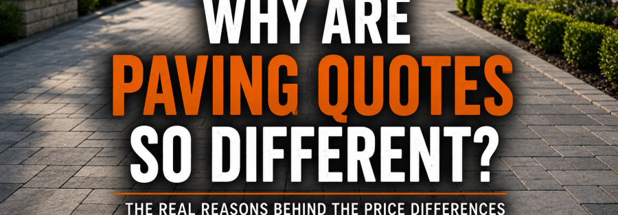 Why Are Paving Quotes So Different?